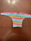 Vtg 1985 Barbie Doll #2187 Active Fashions Rainbow Striped Long sleeve