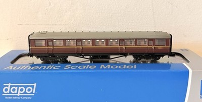 Dapol - 2P-011-072 - Spur N Gresley Corridor Second - BR Maroon E12006E MIB!