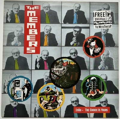The Members : 1980 - The Choice Is Yours 1980 UK 12'' vinyl LP EX/VG+ A3/B2 press
