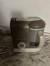 Beaba Babycook Pro Baby Food Maker and Steamer - Latte/Mint - 4 In 1