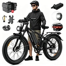 2000W Dual Motor E-Bike 48V 23AH 26 Zoll Fat Tire Elektrofahrrad E-MTB …