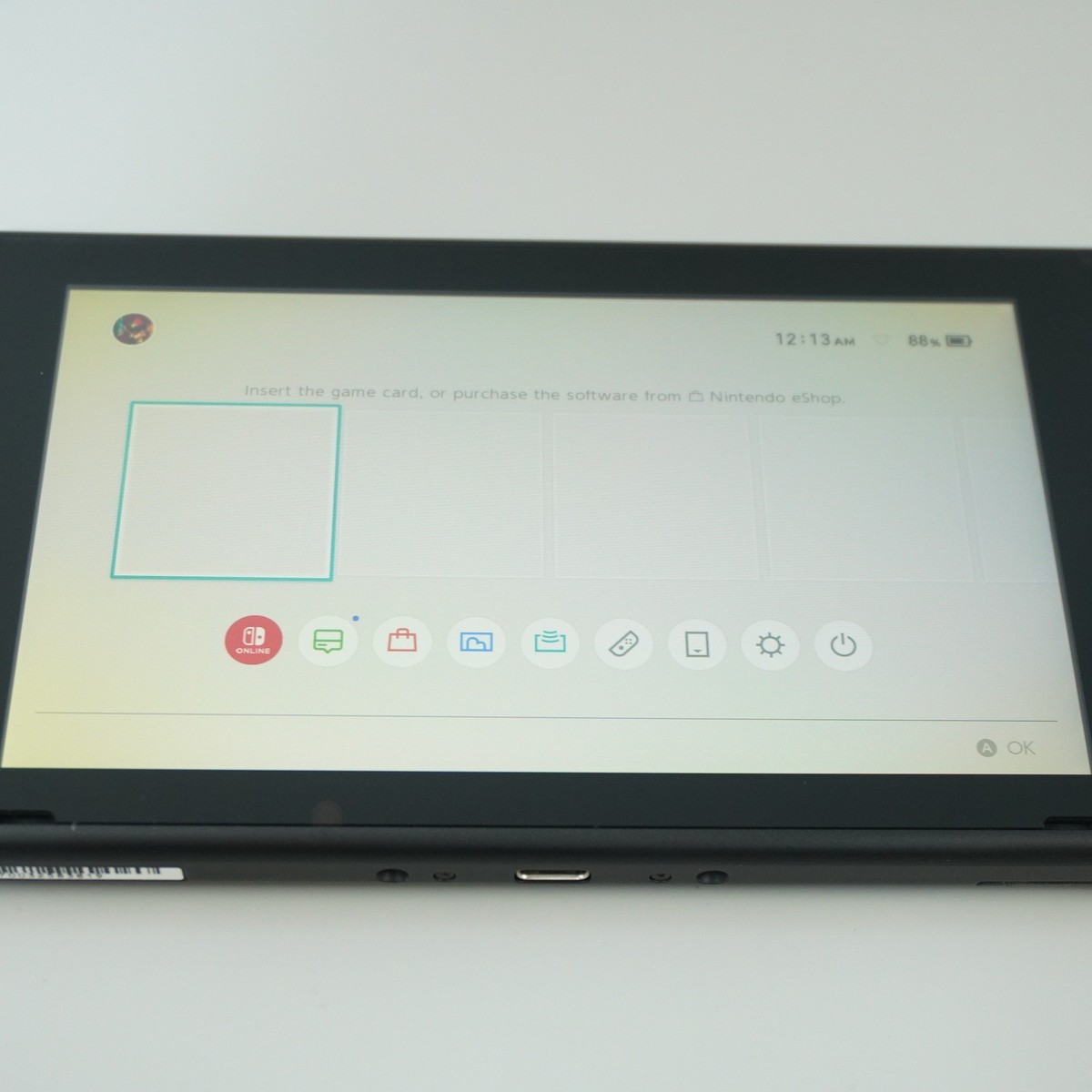 Nintendo Switch Console Only System HAC-001 (READ DESC