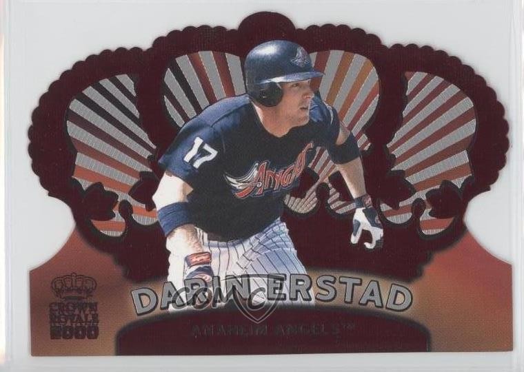 2000 Pacific Crown Royale Red Darin Erstad #1 0nr3