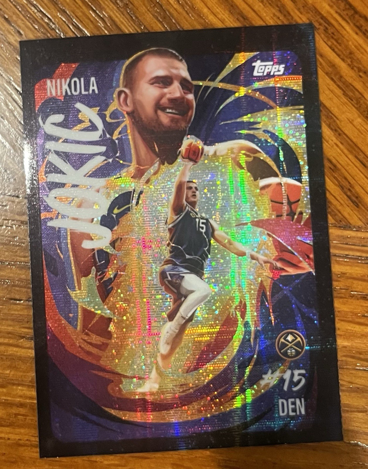 Nikola Jokic 2025-26 Topps Chrome Ultra Violet All-Stars SSP