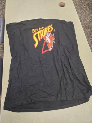 Vintage  Tony The Tiger Kellogg's Earn your Stripes, XXL Shirt