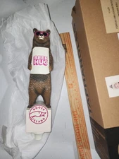 Goose Island Beer Hug Bear Beer Tap Handle Nib Pull Kegerator Ribbon 