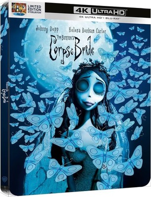 Corpse Bride (4K UHD + Blu-ray Steelbook) PET SLIP - NEU & OVP