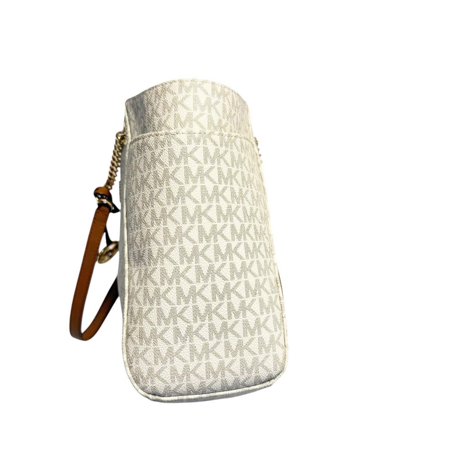 Michael Kors Jet Set Large Signature Logo Shoulder Bag thumbnail 10