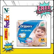 M60 Drypers Wee Wee Dry Mega Pack Disposable Nappies Nappy