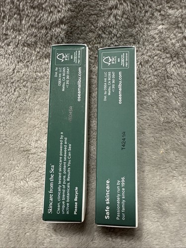 Lote 2 Aceite Corporal de Algas Osea Undaria + Limpiador Océano 0.6oz, Set Viaje Mini Nuevo - Imagen 4 de 8