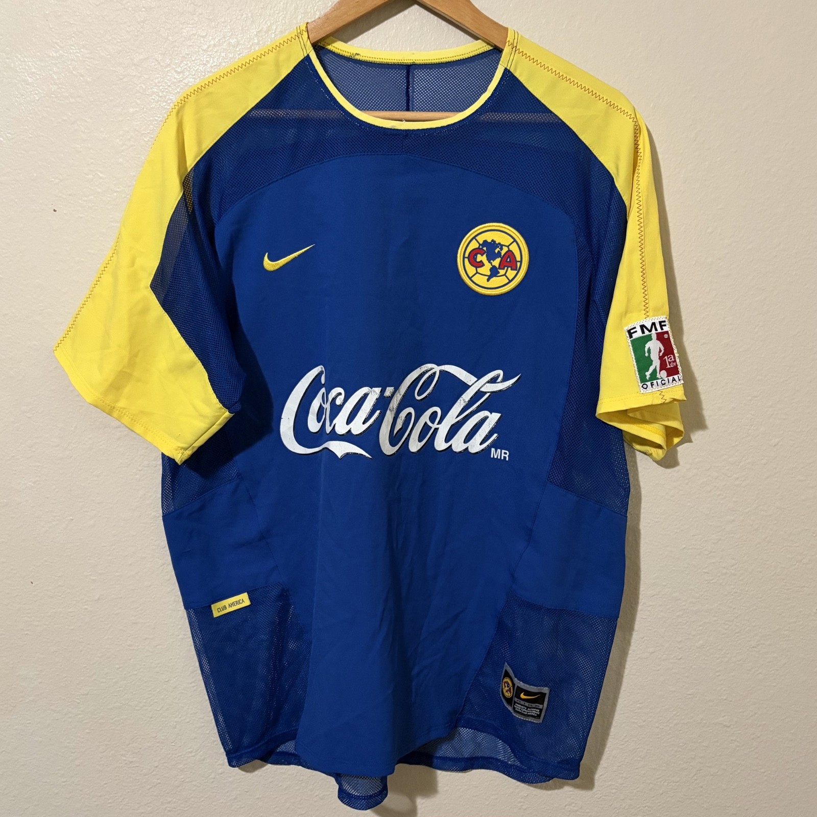 Club America 2003 Matchworn Jersey