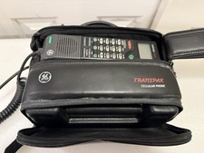 Vintage GE Car Bag Phone - CarFone 5000 TransPak Car Phone - No Power Cord
