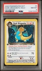2000 POKEMON ROCKET 1ST EDITION #5 DARK DRAGONITE-HOLO PSA 8