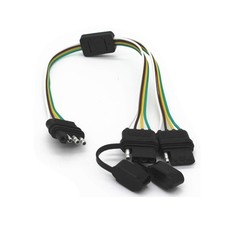 4-Way Y-Splitter for Tailgate Light Bar  Trailer Lights, Plug  Play