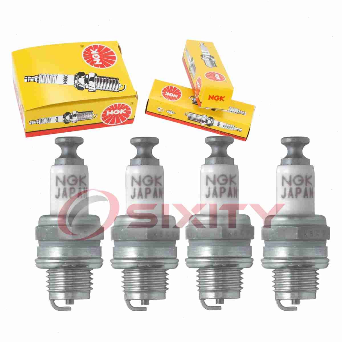 4 pc NGK 5812 CM-6 Standard Spark Plugs for Y82 U20M-U A6S 98052-56471 877 kg