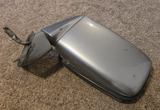 1983-1991 Porsche 944 Driver Side Left Door Mirror Assembly Power Gray Oem