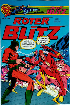 ROTER BLITZ The Flash    Nr. 3 / 1981   Ehapa Verlag   DC Comics   Zust. 0-1