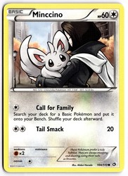 Minccino 104/113 Legendary Treasures Common