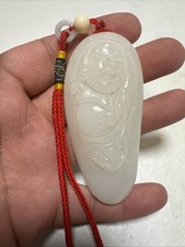  Natural Jade Handwork Carved Buddha