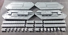 Chimera APC Tank Tracks & Sides Complete Set - 40K Astra Militarum Model Parts
