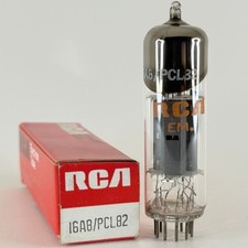 (1) Tested RCA PCL82/16A8 Tube with Box Date Code EM Great Britain Triode Beam