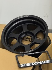 4X RAYS VOLK RACING TE37XT M-SPEC BLAST BLACK 17X8.5 -10 6X139  4 WHEELS