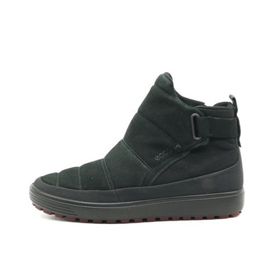 Ecco Damen Hydromax Stiefeletten Schwarz Wildleder Kurzschaft Stiefel EU 41