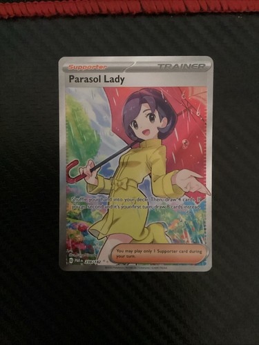 Parasol Lady 238/182 Ultra Rare Paradox Rift Pokemon Holo Near Mint