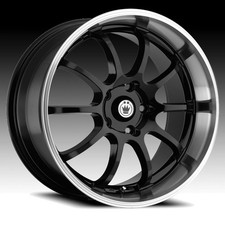 Konig Li Lightning Gloss Black 16x7 5x100 5x4.5 40mm Li67t04405