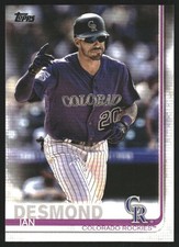 2019 Topps #494 Ian Desmond Colorado Rockies