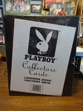 2000 Playboy&rsquo;s 'Lingerie 2000' Collector Cards HUGH HEFNER BUNNY CLUB+FREE SHIP