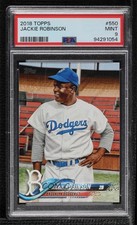 2018 Topps Legend Variation SP Jackie Robinson #550 PSA 9 MINT HOF b4d