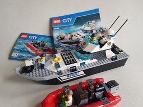 Lego 60129 Police Patrol Boat 60129-1 Prison Island City Policeboat Prisonisland