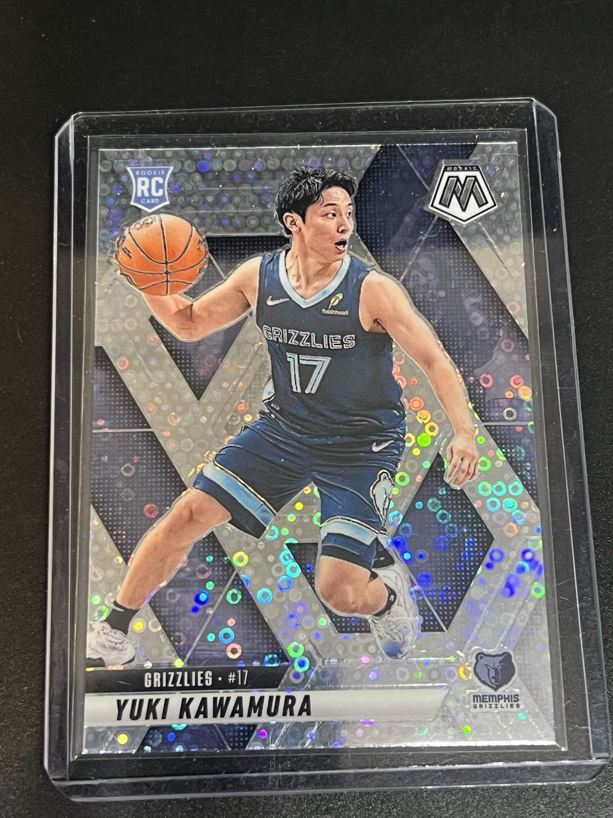 YUKI KAWAMURA 2024-25 Mosaic Rookie FAST BREAK SILVER MOSAIC PRIZM RC #209