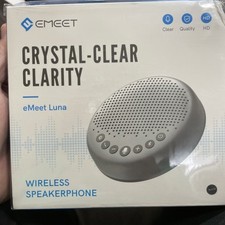 EMEET CRYSTAL-CLEAR CLARITY WIRELESS SPEAKER PHONE eMeet Luna