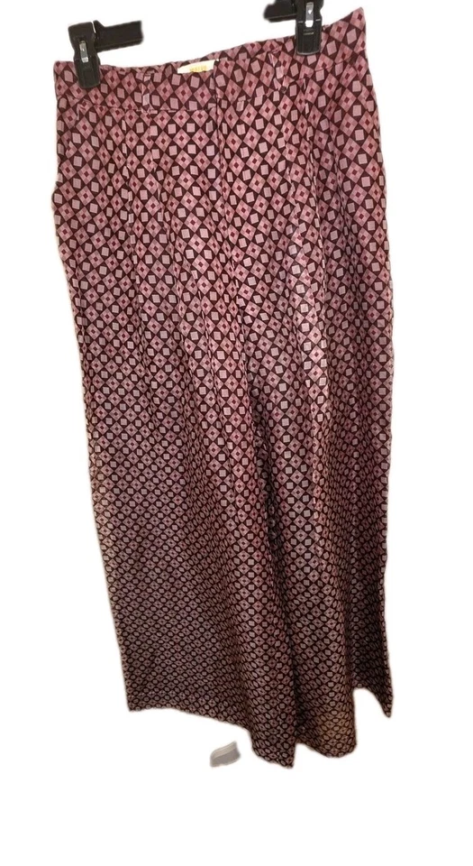 Maeve by Anthropologie Wide-Leg Geometric Print Pants – US 10 - Image 2 of 4