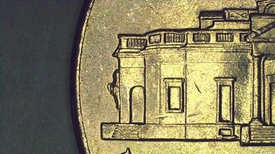 2020 P Jefferson Nickel with a Die Chip Error (B193)