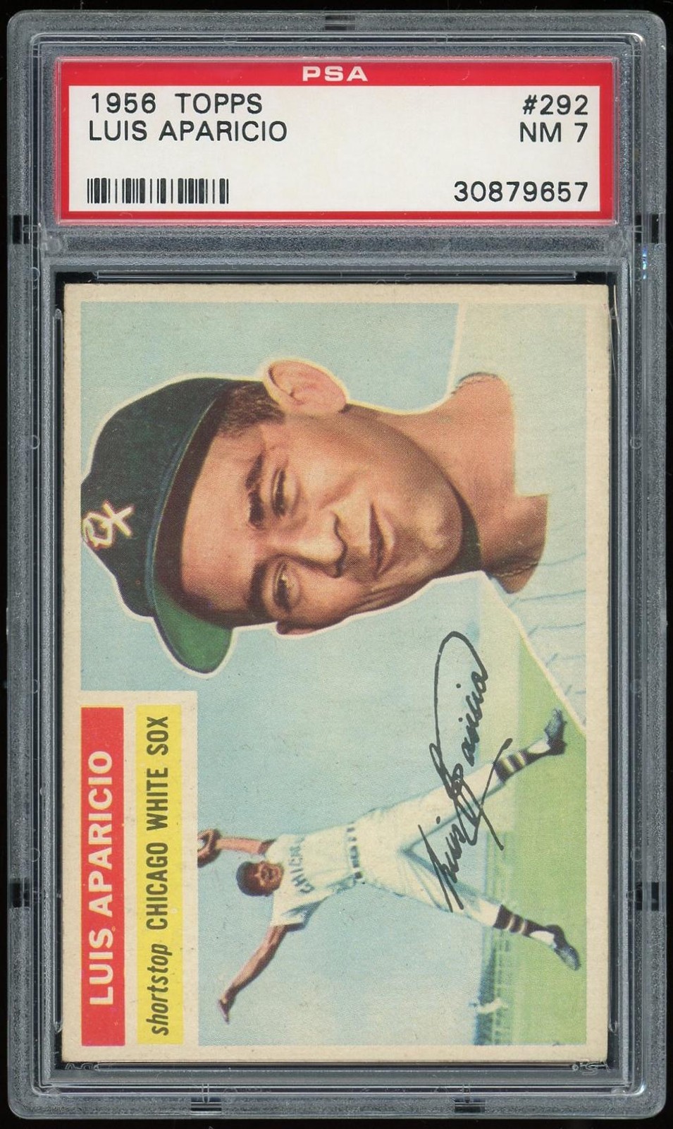 1956 Topps #292 Luis Aparicio RC PSA 7 *9657