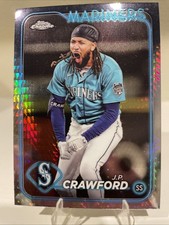 2024 Topps Chrome - J.P. Crawford #14 Prism Refractor