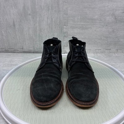 Wolverine 1883 Hensel Desert Boots Men\'s 9 Black Ankle High Suede Leather Wolverine 1883 Hensel Desert Boots Men main image 4