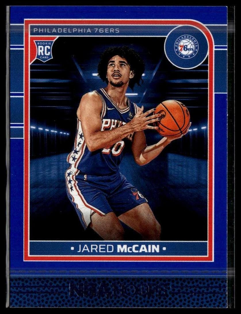 2024-25 Hoops #246 Jared McCain Blue Rookie RC