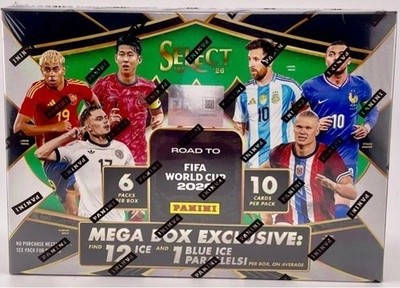 2025-26 Panini Select Road to the World Cup Soccer Mega Box
