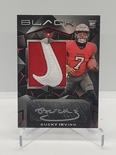 Bucky Irving /15 Nike Swoosh 2024 Panini Black  RC RPA #226