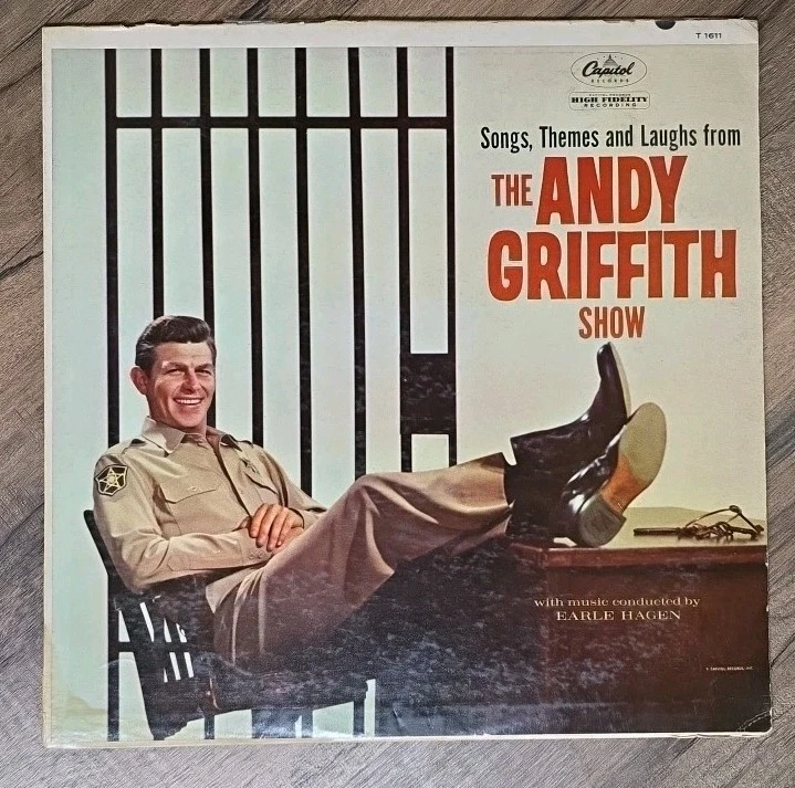 Songs, Themes And Laughs From The Andy Griffith Show - Vinyl LP Org 1961  T-1611 Foto 2 de 4