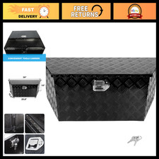 39 Aluminum Trailer Tongue Tool Box For Pickup Truck Bed - Heavy Duty Storage