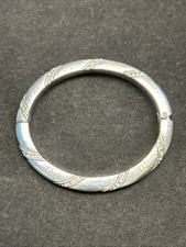 Vintage Brighton Signed Silver Magnetic Braclet