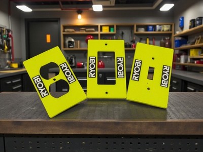 Ryobi light switch cover plates
