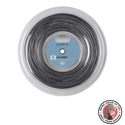 Neu LUXILON ALU POWER 115 Tennissaite 200M silber WR8302101115