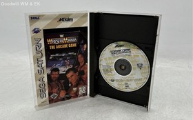 WWF WrestleMania: The Arcade Game - Sega Saturn , COMPLETE