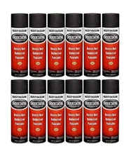 Undercoating Spray Black 15oz, Rust Protection for Vehicle Undercarriage, 12-Pk
